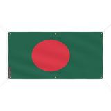 Drapeau du Bangladesh 6 Oeillets en plusieurs tailles - Pixelforma