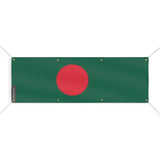 Drapeau du Bangladesh 8 Oeillets en plusieurs tailles - Pixelforma 