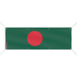 Drapeau du Bangladesh 8 Oeillets en plusieurs tailles - Pixelforma