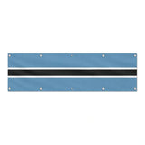 Drapeau du Botswana grand format XL en polyester avec dix œillets