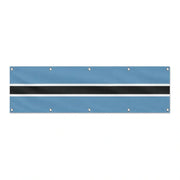 Drapeau du Botswana grand format XL en polyester avec dix œillets