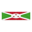 Drapeau du Burundi grand format XL en polyester avec dix œillets