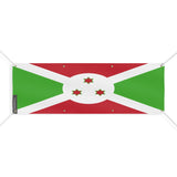 Drapeau du Burundi 8 Oeillets en plusieurs tailles - Pixelforma 