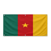 Drapeau cameroun polyester résistant aux intempéries