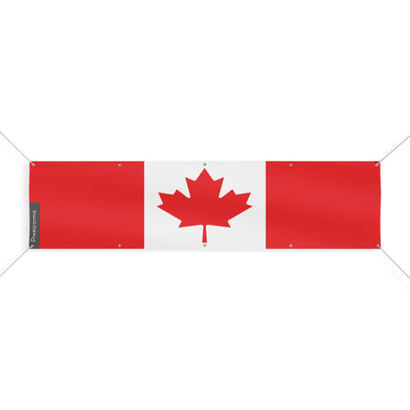 Drapeau du Canada 10 Oeillets en plusieurs tailles - Pixelforma 