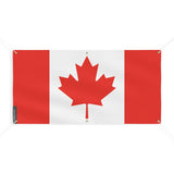 Drapeau du Canada 6 Oeillets en plusieurs tailles - Pixelforma