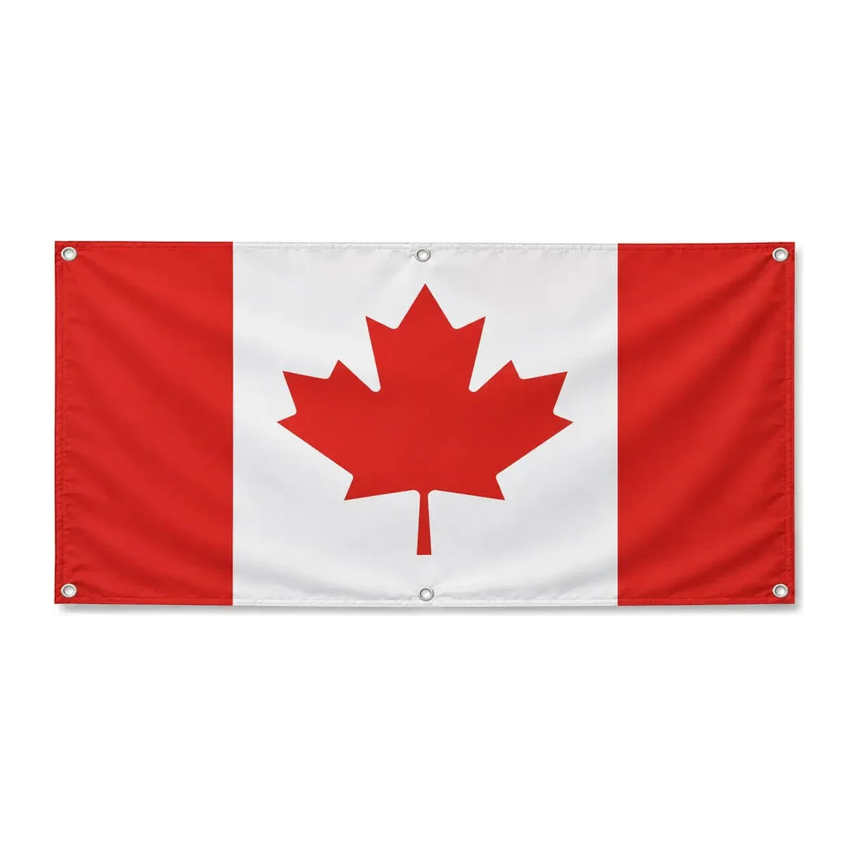 Drapeau canada polyester résistant pour usage extérieur