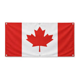Drapeau canada polyester résistant pour usage extérieur