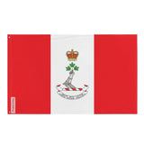 Drapeau du Collège militaire royal du Canada en plusieurs tailles 100 % polyester Imprimer avec Double ourlet - Pixelforma 