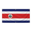 Drapeau costa rica en polyester résistant aux intempéries