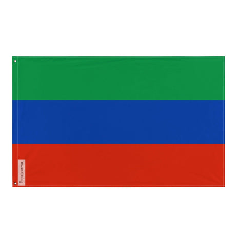 Drapeau du Daghestan en plusieurs tailles 100 % polyester Imprimer avec Double ourlet - Pixelforma 