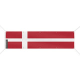 Drapeau du danemark 10 oeillets en plusieurs tailles (xl) - pixelforma