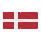 Drapeau du Danemark 6 Oeillets en plusieurs tailles - Pixelforma