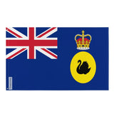 Drapeau du gouverneur d’australie-occidentale plusieurs tailles en polyester - pixelforma