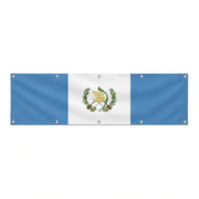 Drapeau du Guatemala grand format XL en polyester avec dix œillets