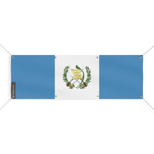 Drapeau du Guatemala 8 Oeillets en Plusieurs Tailles (L) - Pixelforma 