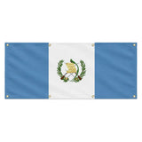 Drapeau guatemala polyester résistant 8 œillets extérieur