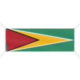 Drapeau du Guyana 8 Oeillets en Plusieurs Tailles (L) - Pixelforma 