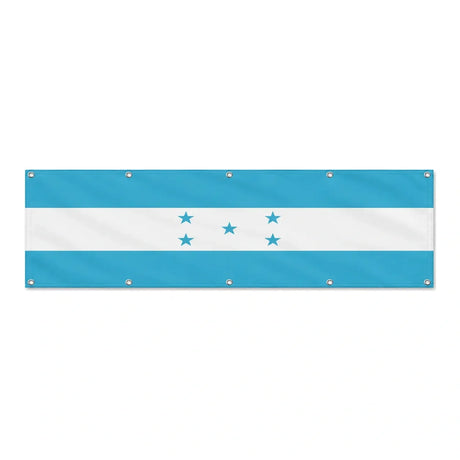 Drapeau du Honduras grand format XL en polyester avec dix œillets