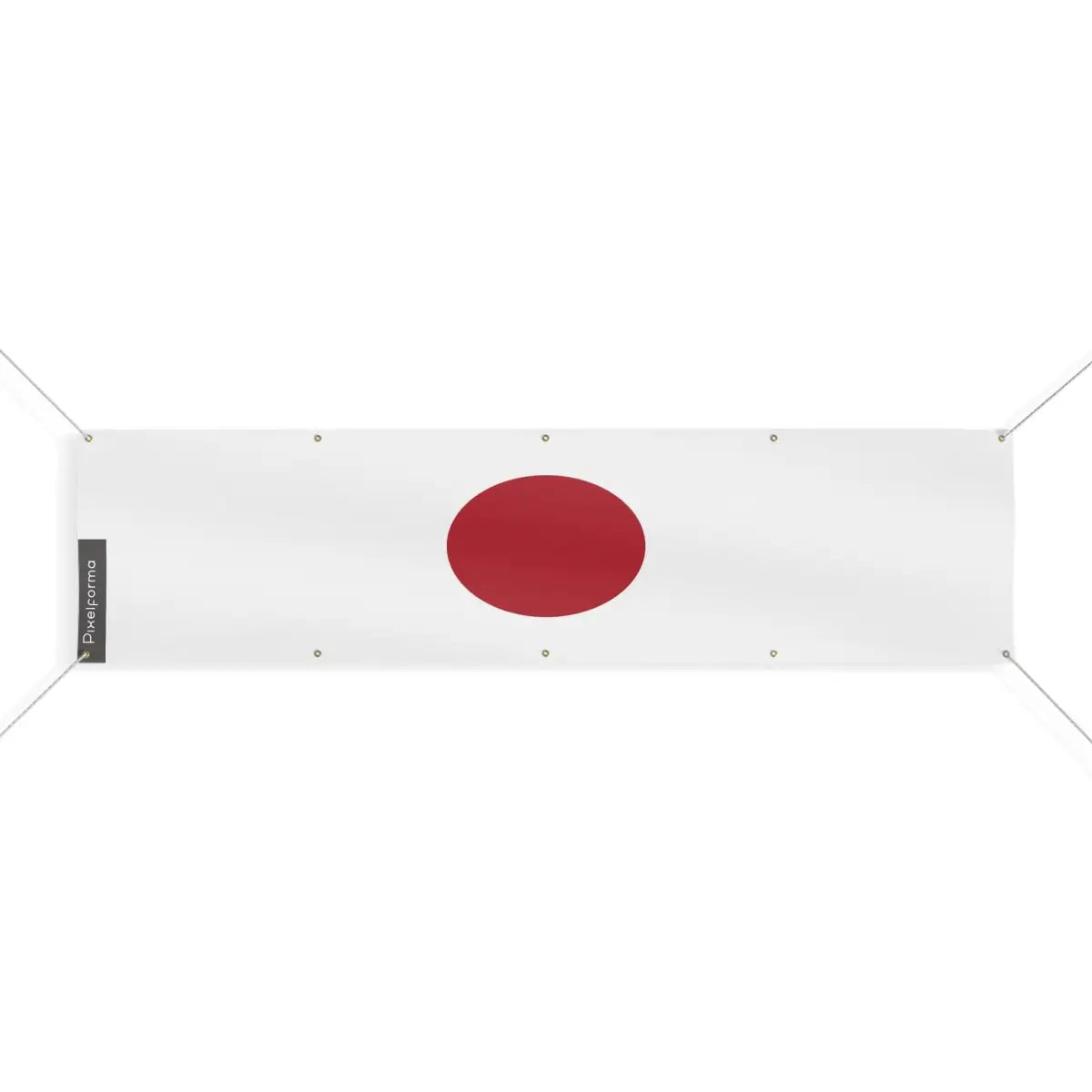 Drapeau du Japon 10 Oeillets en Plusieurs Tailles (XL) - Pixelforma 