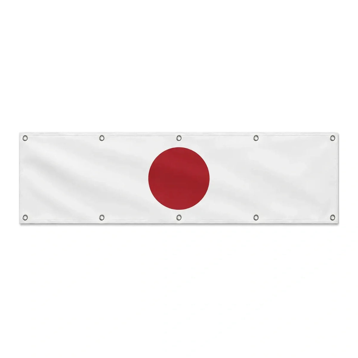 Drapeau du Japon grand format XL en polyester avec dix œillets