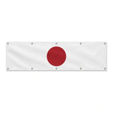Drapeau du Japon grand format XL en polyester avec dix œillets