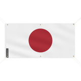 Drapeau du Japon 6 Oeillets en plusieurs tailles - Pixelforma