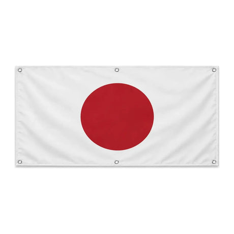Drapeau japon en polyester résistant avec œillets renforcés