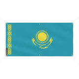 Drapeau du Kazakhstan 6 Oeillets en plusieurs tailles - Pixelforma 