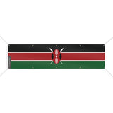 Kenya Flag 10 Eyelets in Multiple Sizes