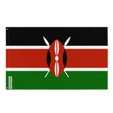 Drapeau du Kenya en plusieurs tailles 100 % polyester Imprimer avec Double ourlet - Pixelforma