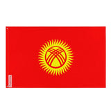 Drapeau du kirghizistan polyester résistant plusieurs modèles
