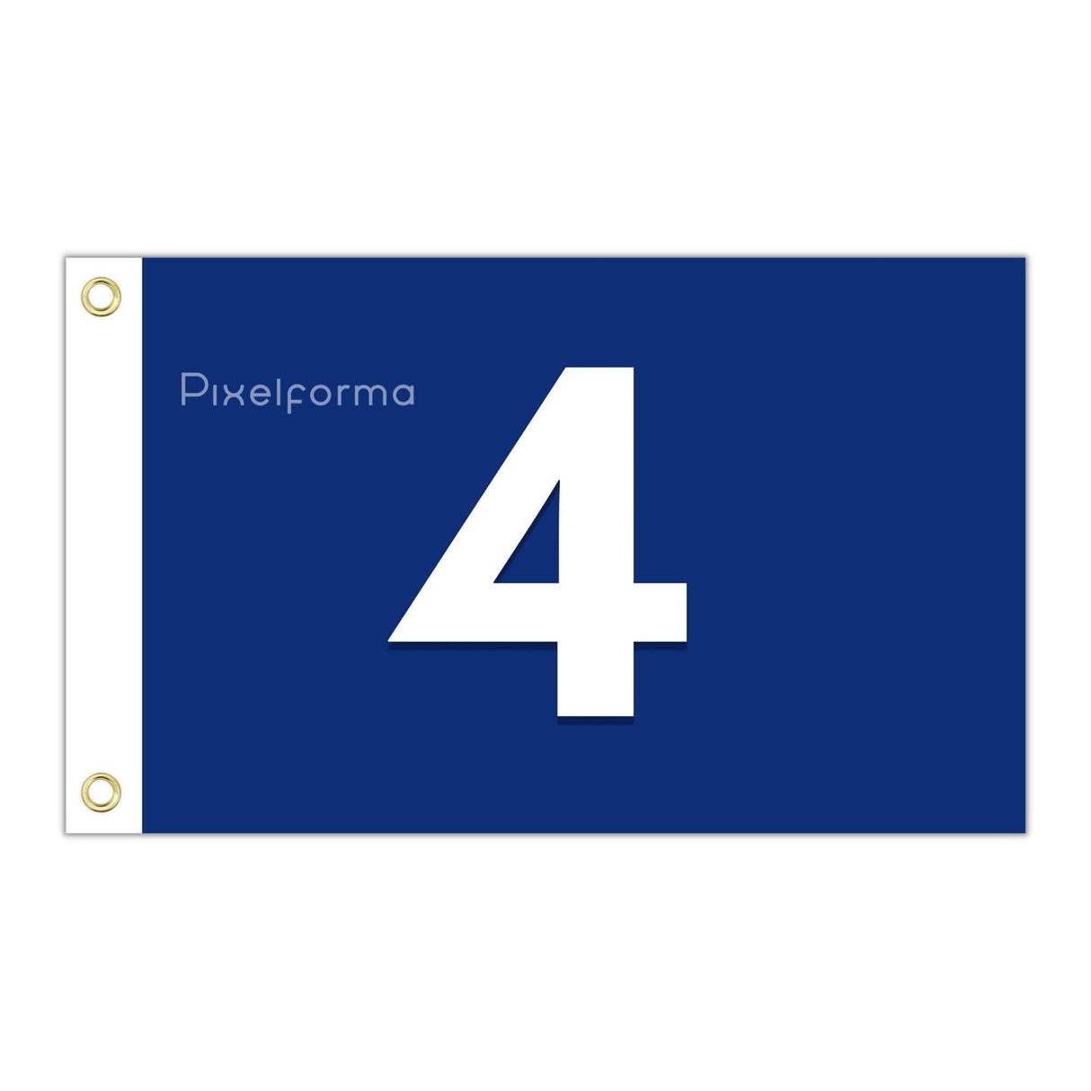Drapeau du kraï du Primorié en plusieurs tailles 100 % polyester Imprimer avec Double ourlet - Pixelforma 