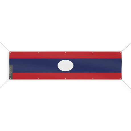 Drapeau du Laos 10 Oeillets en plusieurs tailles - Pixelforma 