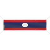 Drapeau du Laos 10 Oeillets en Plusieurs Tailles (XL) - Pixelforma 