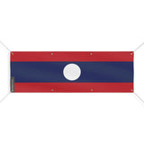 Drapeau du Laos 8 Oeillets en Plusieurs Tailles (L) - Pixelforma 