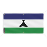 Drapeau du Lesotho 6 Oeillets en plusieurs tailles - Pixelforma 