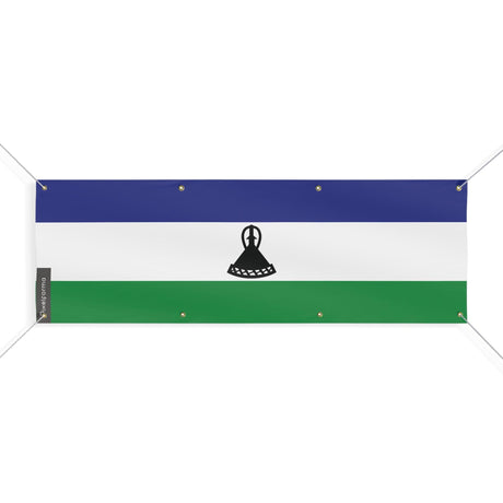 Drapeau du Lesotho 8 Oeillets en plusieurs tailles - Pixelforma