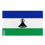 Drapeau du lesotho polyester résistant plusieurs modèles