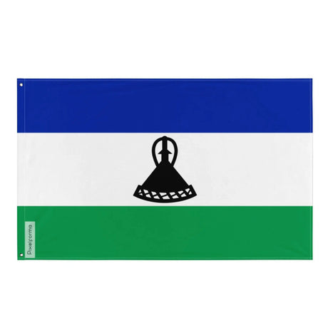 Drapeau du lesotho polyester résistant plusieurs modèles