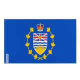 Drapeau du lieutenant-gouverneur de la Colombie Britannique en plusieurs tailles 100 % polyester Imprimer avec Double ourlet - Pixelforma 