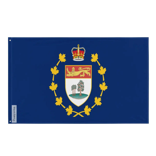 Drapeau du lieutenant-gouverneur de l'Île-du-Prince-Édouard Plusieurs Tailles en Polyester - Pixelforma 