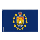 Drapeau du lieutenant-Gouverneur du Nouveau-Brunswick en plusieurs tailles 100 % polyester Imprimer avec Double ourlet - Pixelforma 