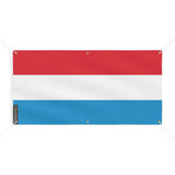 Drapeau du Luxembourg 6 Oeillets en Plusieurs Tailles (M) - Pixelforma 