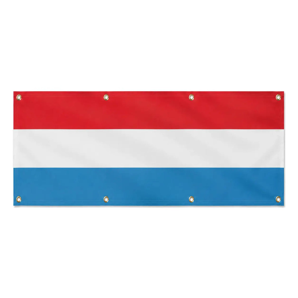 Drapeau luxembourg polyester résistant avec œillets robustes