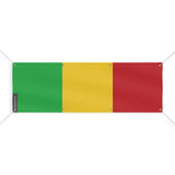 Drapeau du Mali 8 Oeillets en plusieurs tailles - Pixelforma 