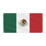 Drapeau du Mexique 6 Oeillets en plusieurs tailles - Pixelforma 