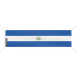 Drapeau du Nicaragua 10 Oeillets en Plusieurs Tailles (XL) - Pixelforma 