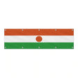 Drapeau du Niger grand format XL en polyester avec dix œillets