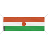 Drapeau du niger 8 oeillets en plusieurs tailles (l) - pixelforma